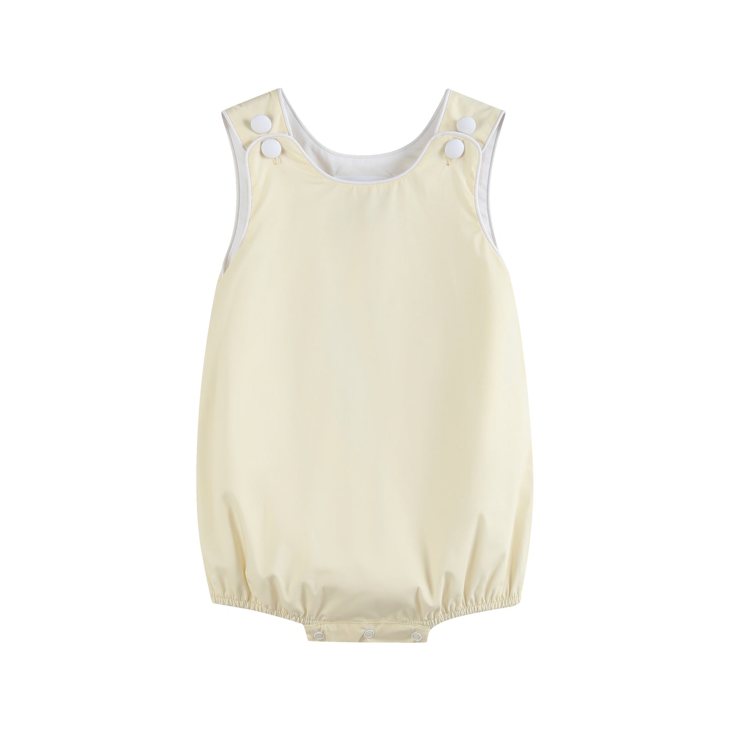 Light Yellow Bubble Romper