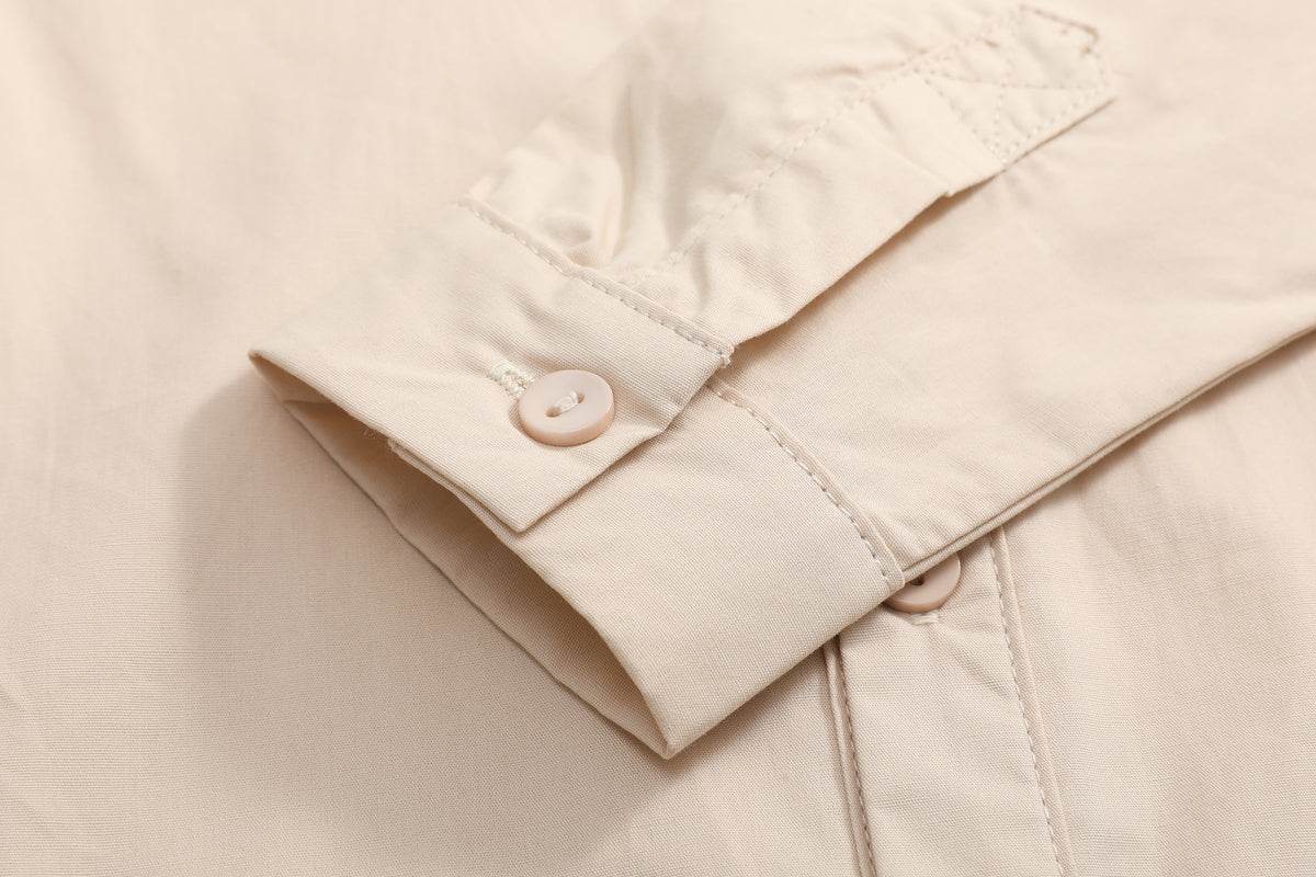 Cream Pumpkin Dress Shirt