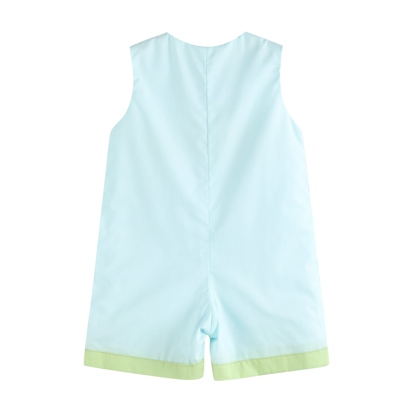 Blue Baby Turtles Applique Shortalls