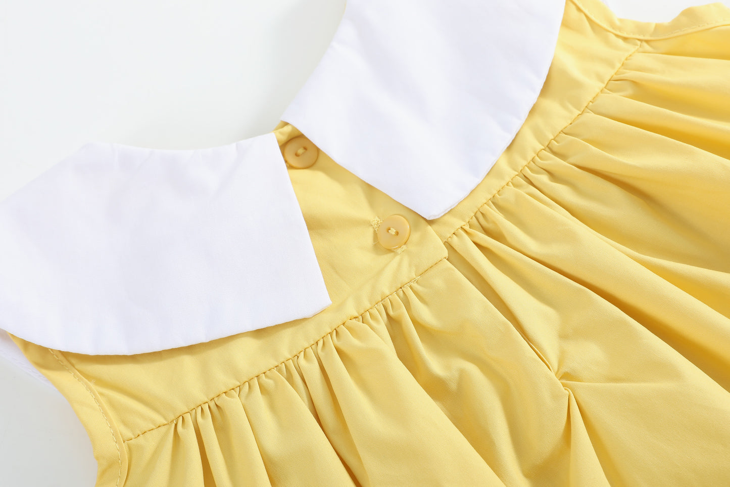 Golden Wheat Pumpkin Collared Dress