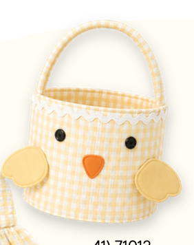 Yellow Easter Chic Basket