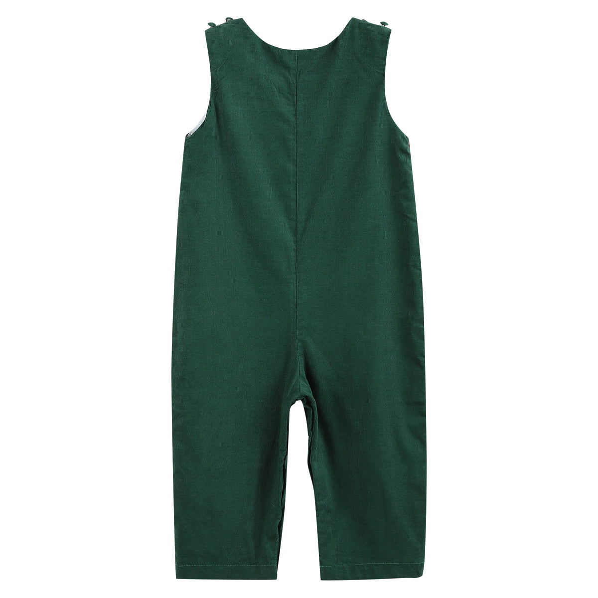 Green Christmas Smocked Longall