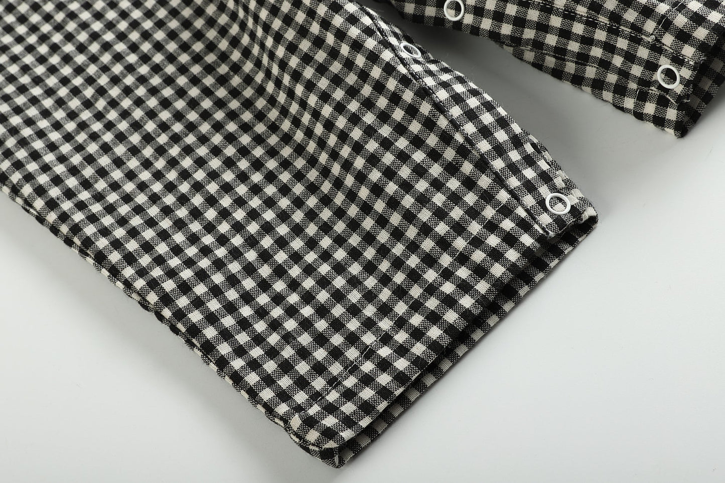 Black Gingham Pumpkin Smocked Jon Jons
