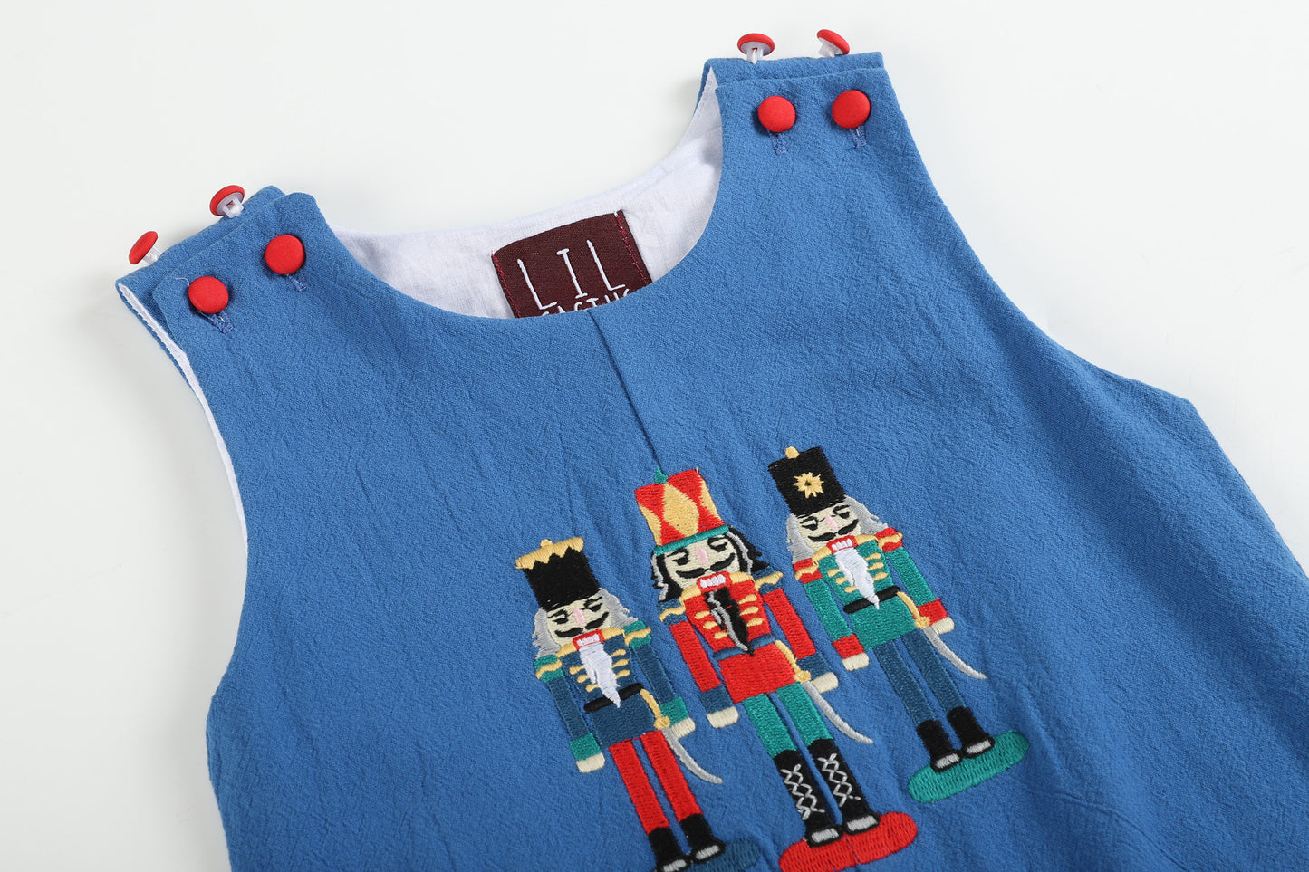 Royal Blue Nutcracker Overalls