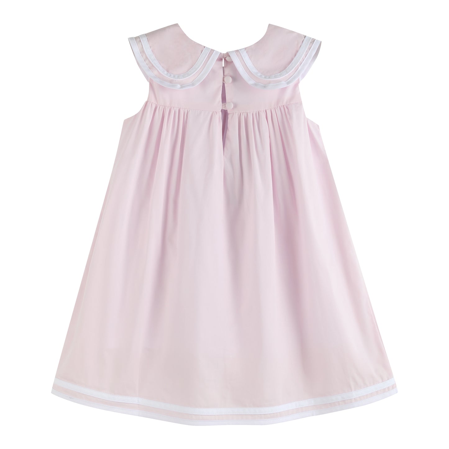 Pink Swing Dress with Bow