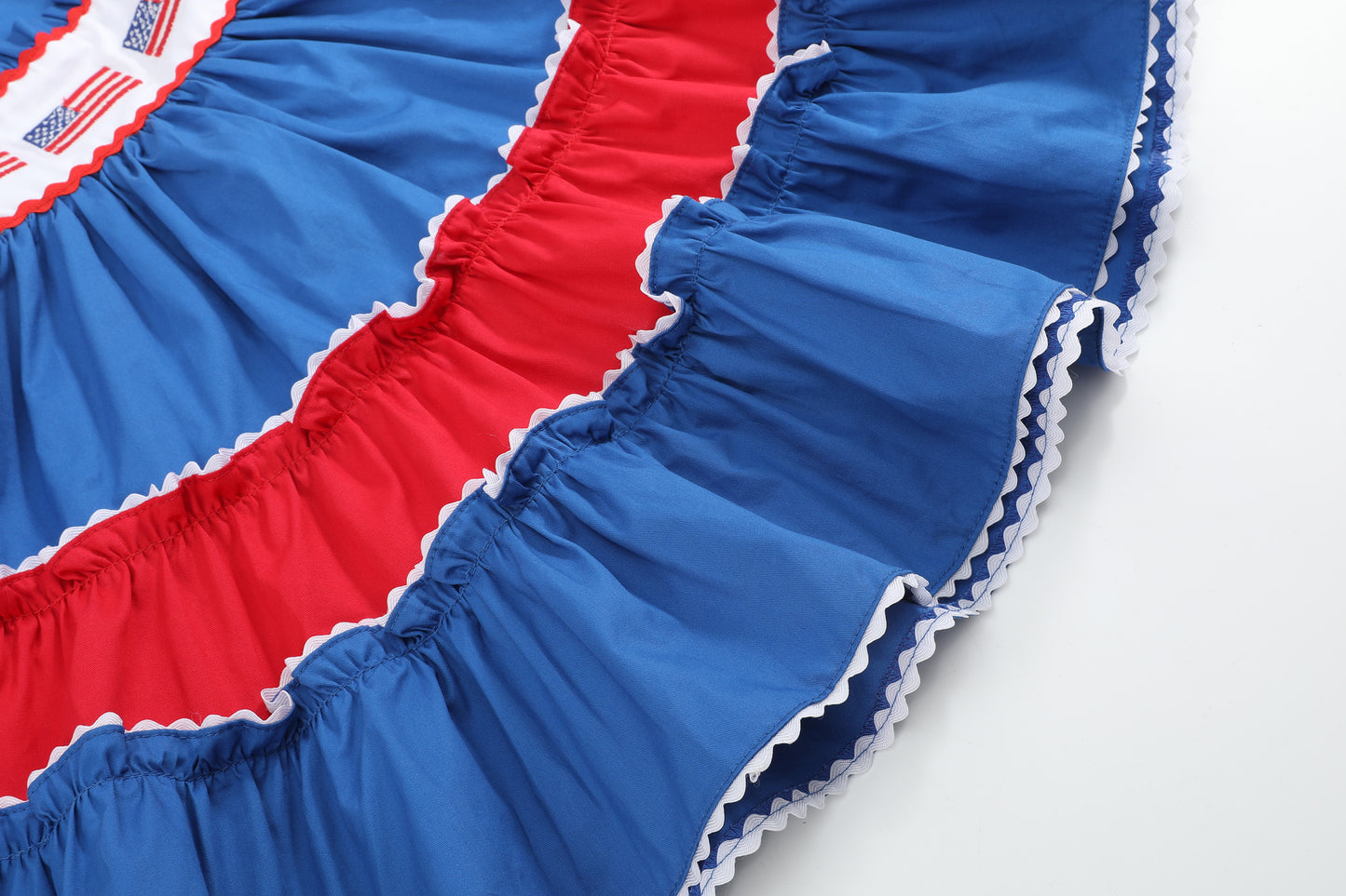USA Flag Layered Sundress