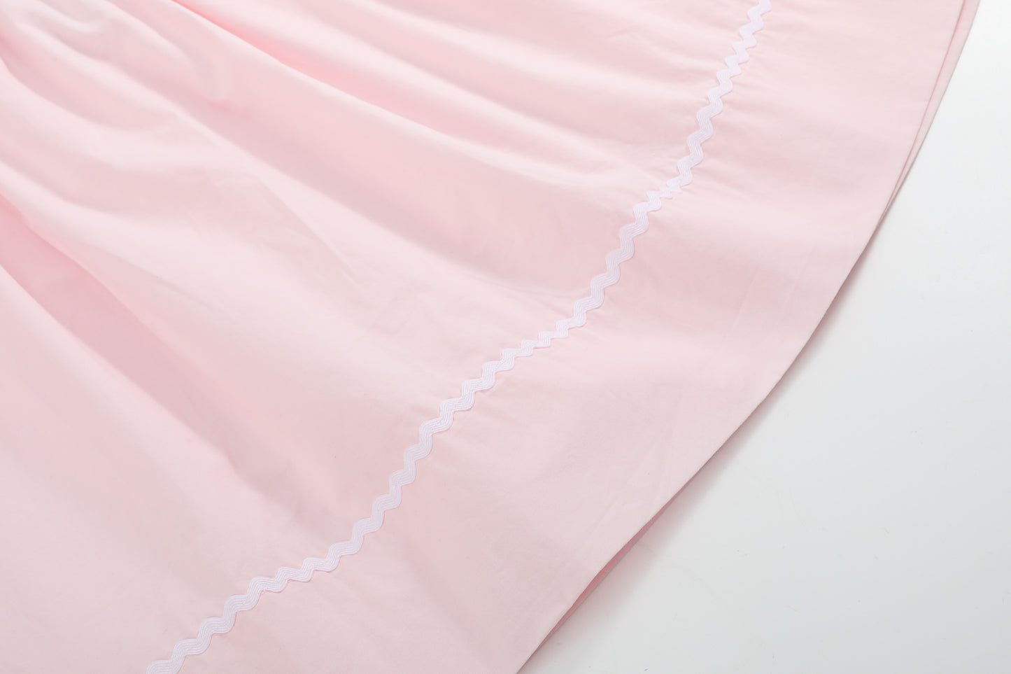 Pink Big Sister Smocked Bishop Dress