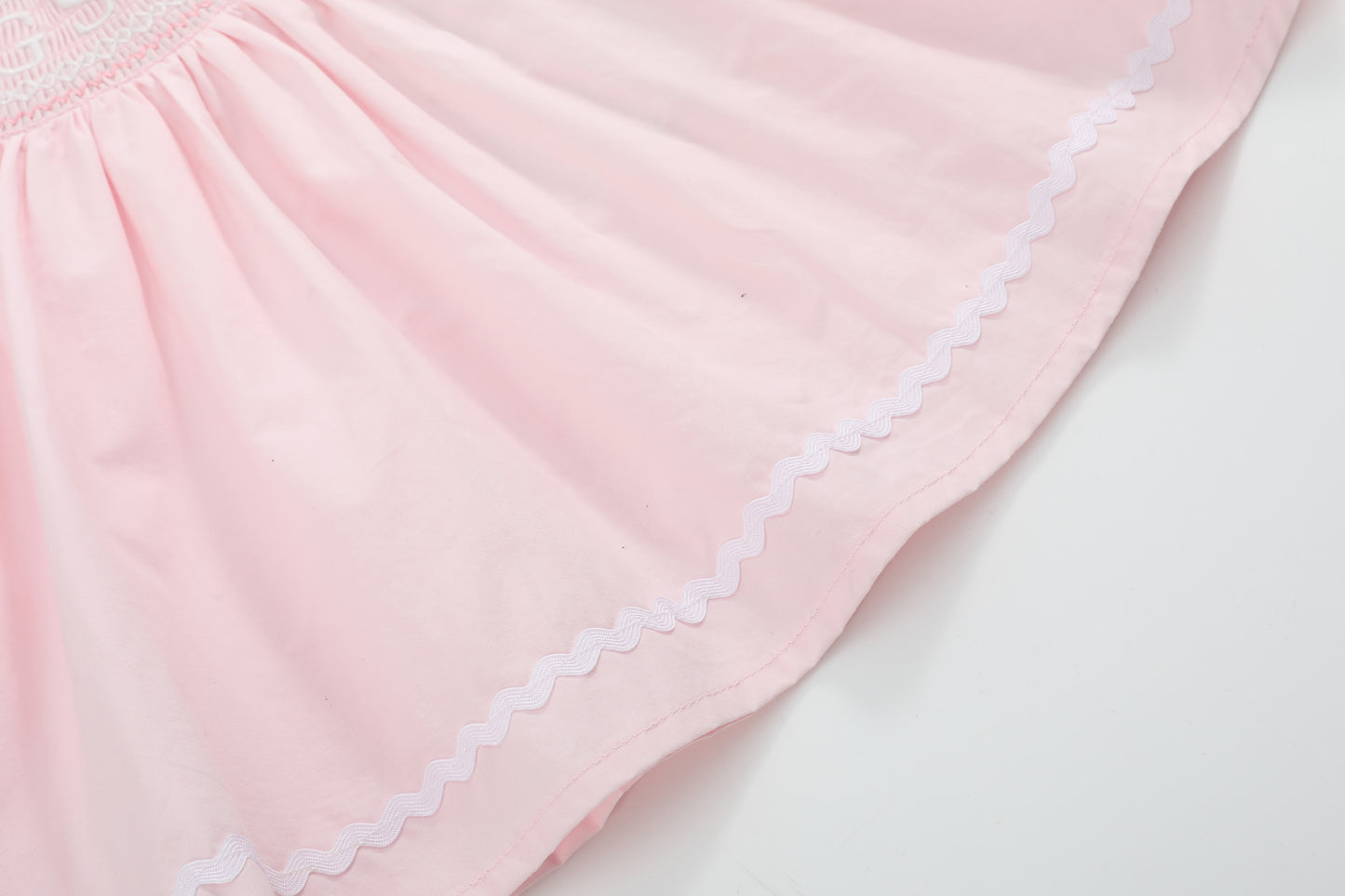 Pink Lil Sister Smocked Dress and Bloomer Set