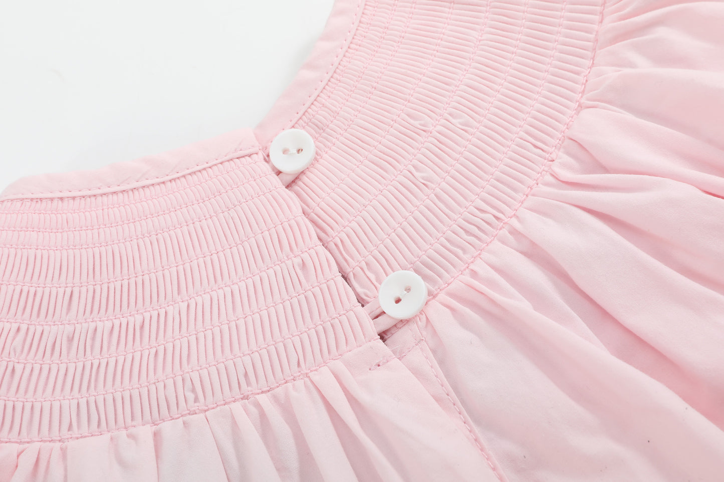 Pink Lil Sister Smocked Dress and Bloomer Set