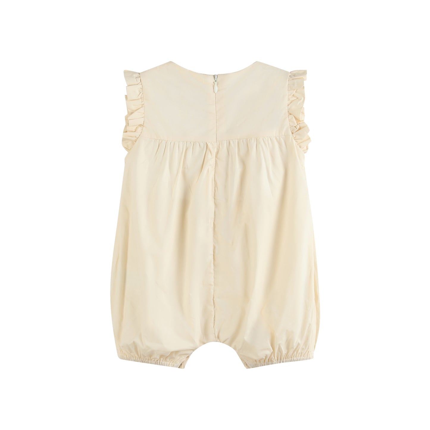 Light Yellow Ruffle Jumper Romper