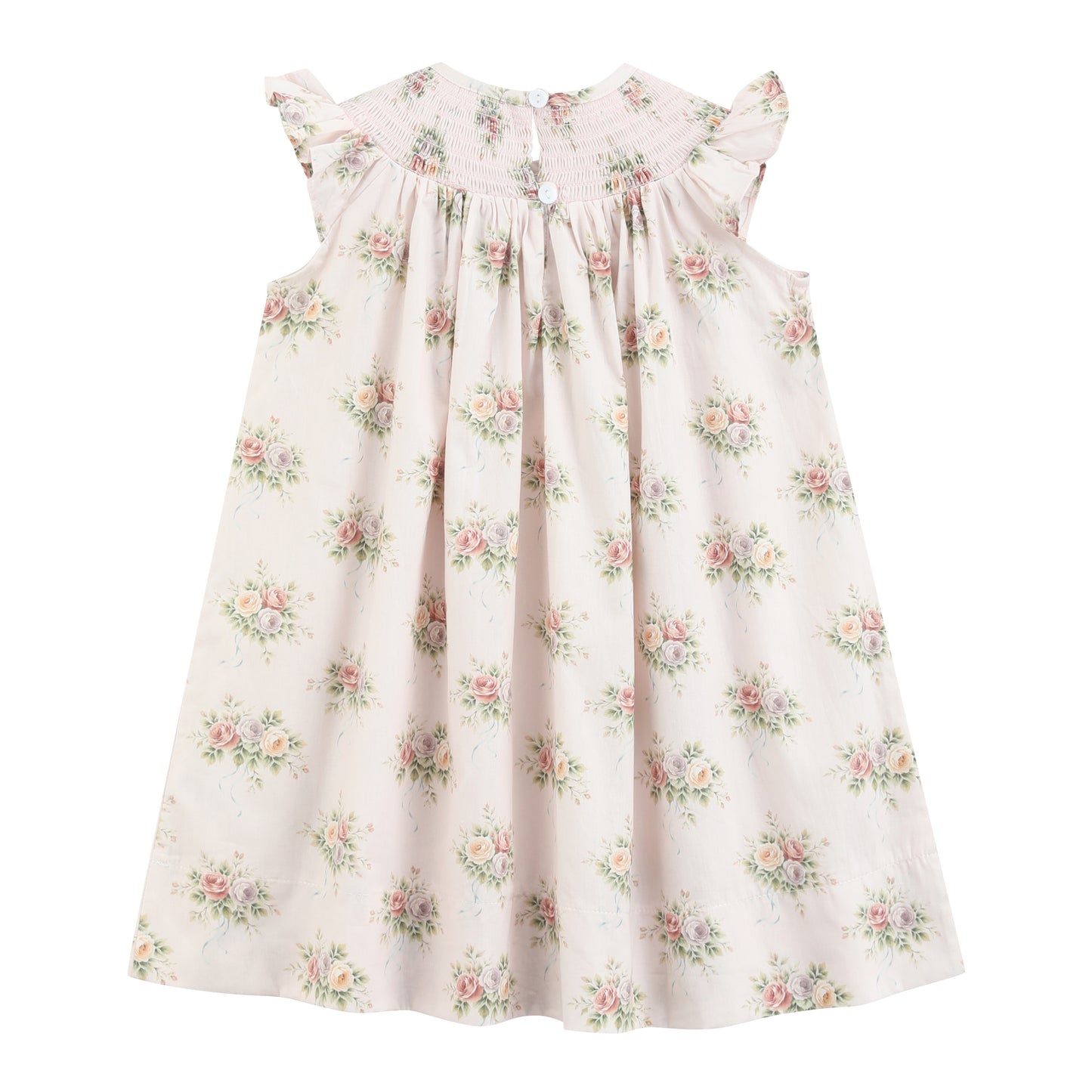 Heritage Custom Rose Smocked Bishop Dress