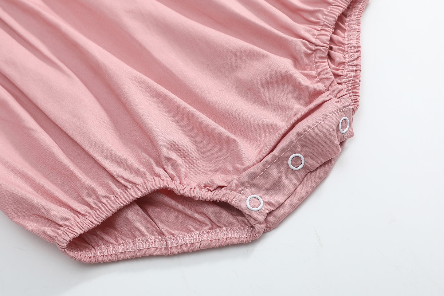 Heritage Rose Ruffle Smocked Romper
