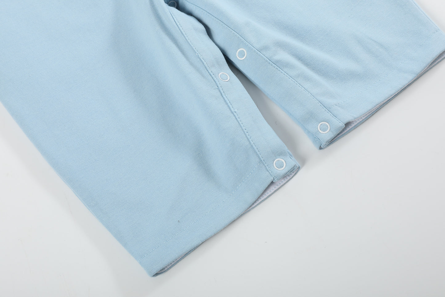 Light Blue Santa Christmas Car Overalls