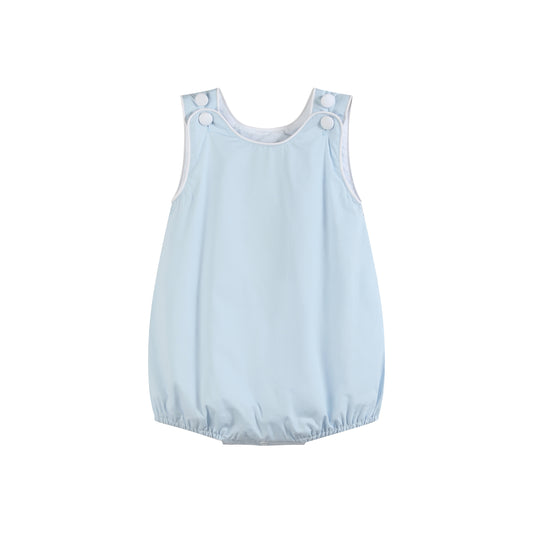 Classic Light Blue Bubble Romper