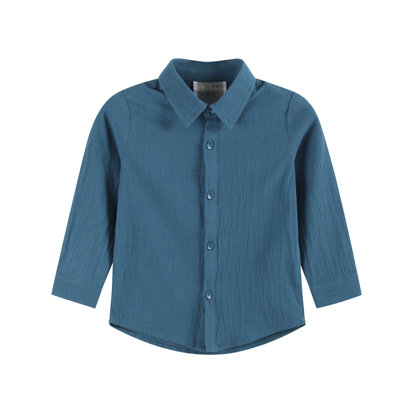 Cobalt Blue Boys Dress Shirt