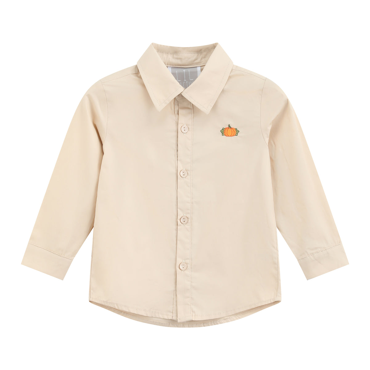 Cream Pumpkin Dress Shirt