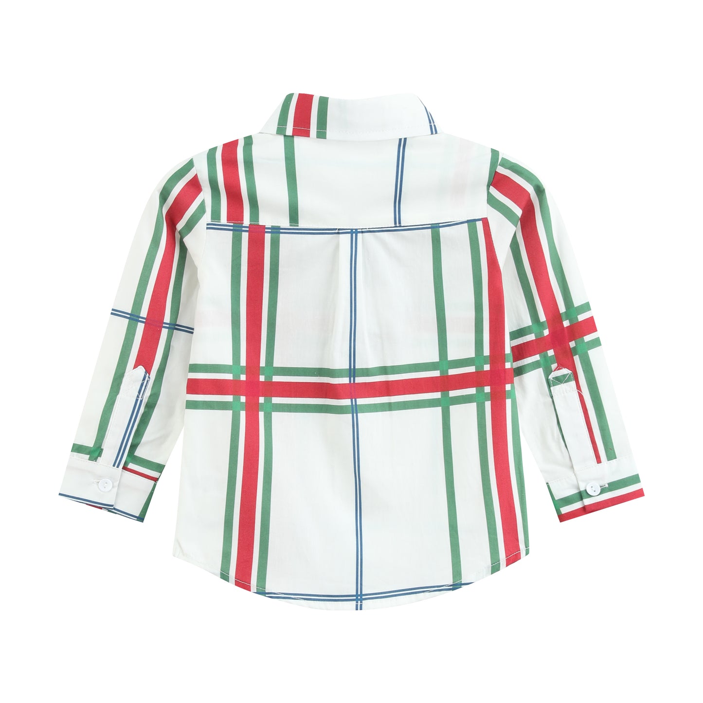 Christmas Plaid Dress Shirt