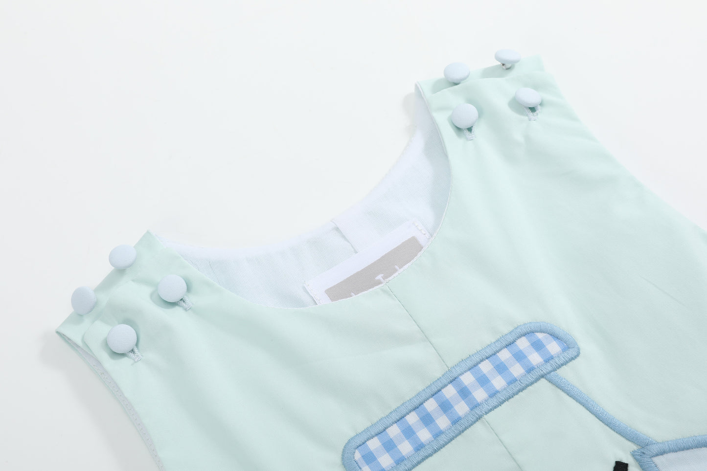 Misty Blue Golf Shortalls