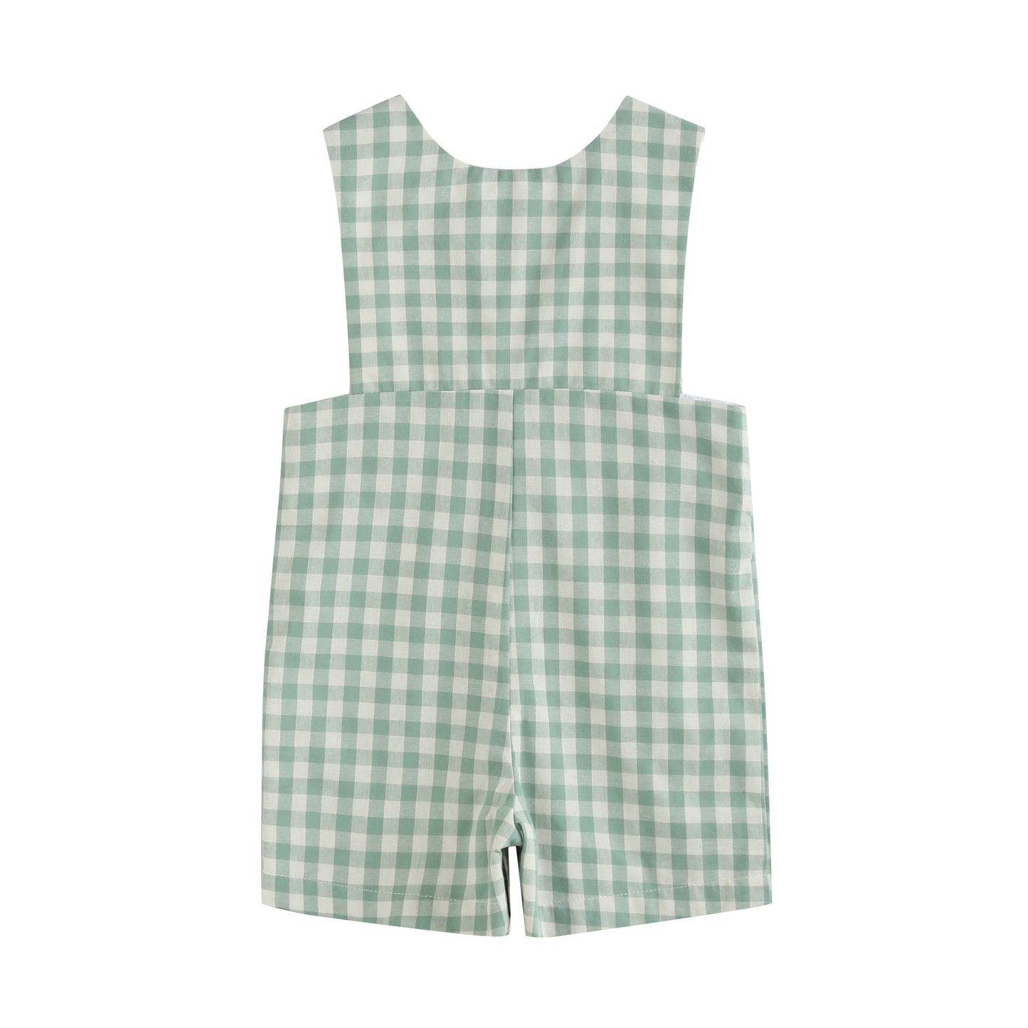 Misty Blue Lil Brother Smocked JonJons