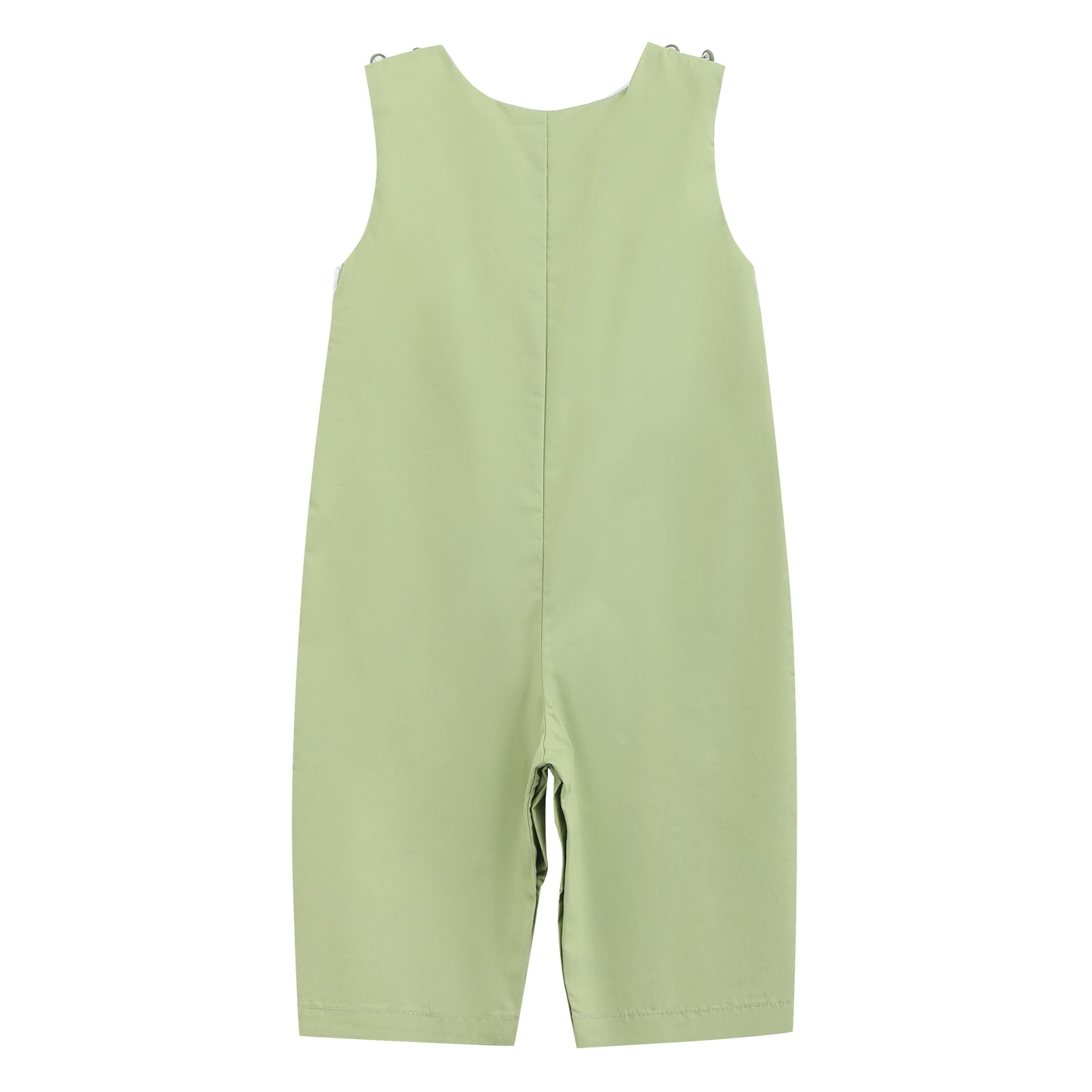 Pistachio Green Mallard Duck Smocked Longalls