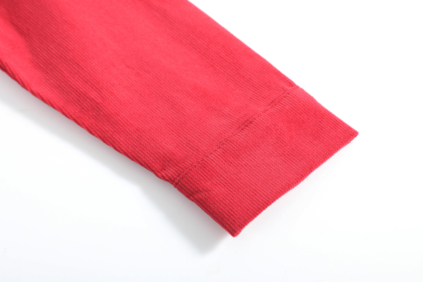 Red Corduroy Dress Shirt