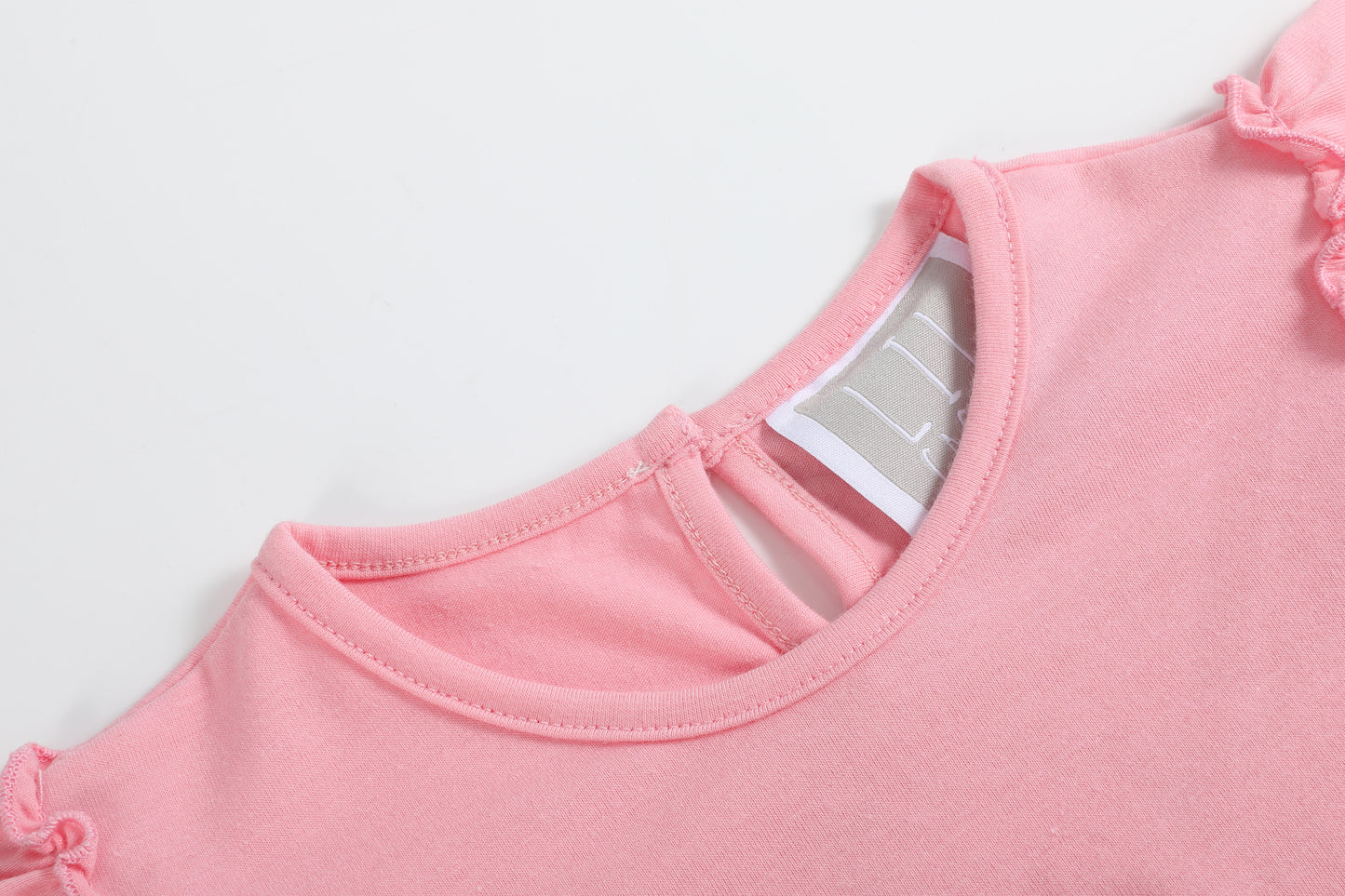 Pink Birthday Girl Ruffle Top and Skort Set