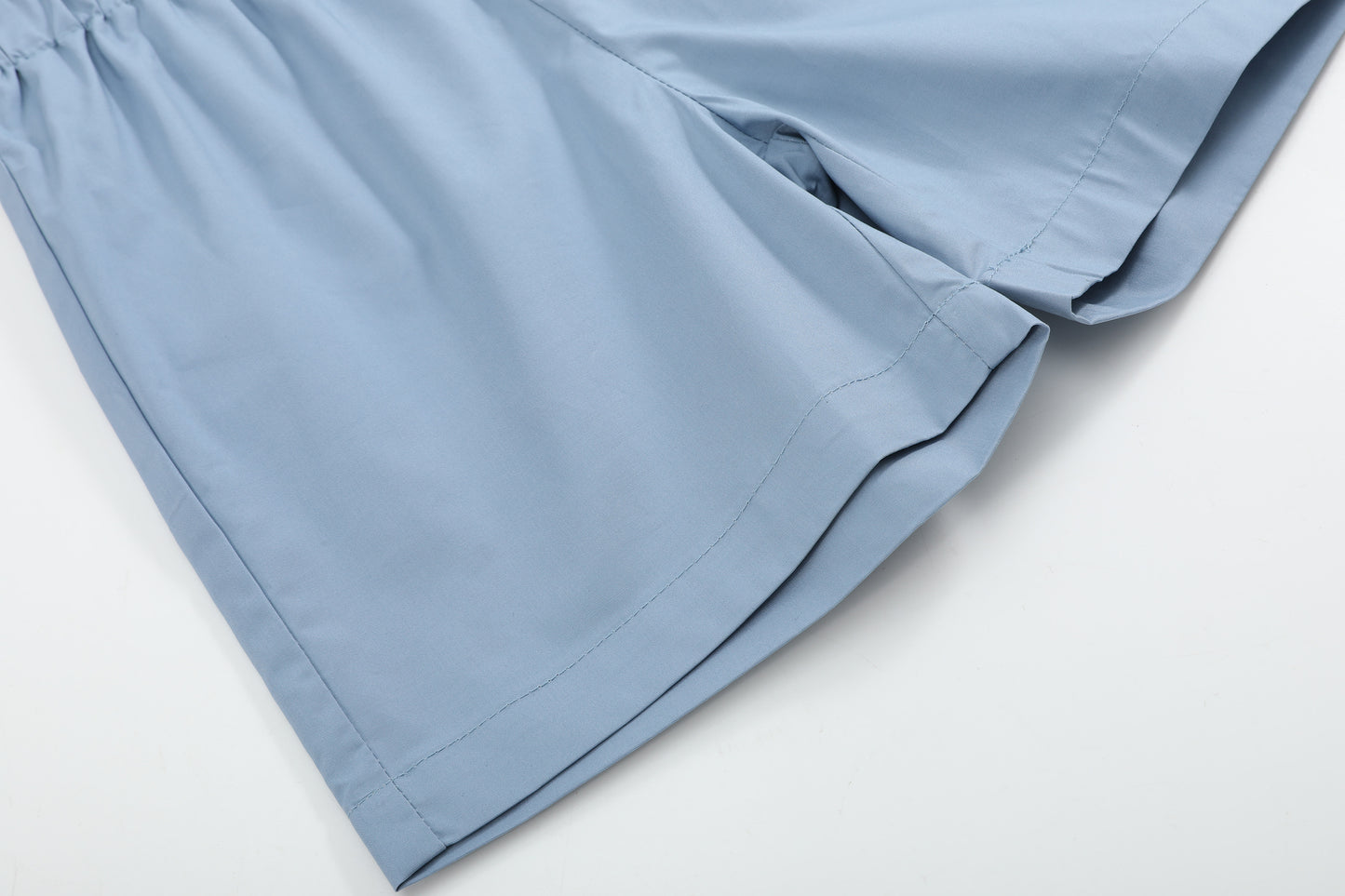 Blue Car Shirt and Shorts Set