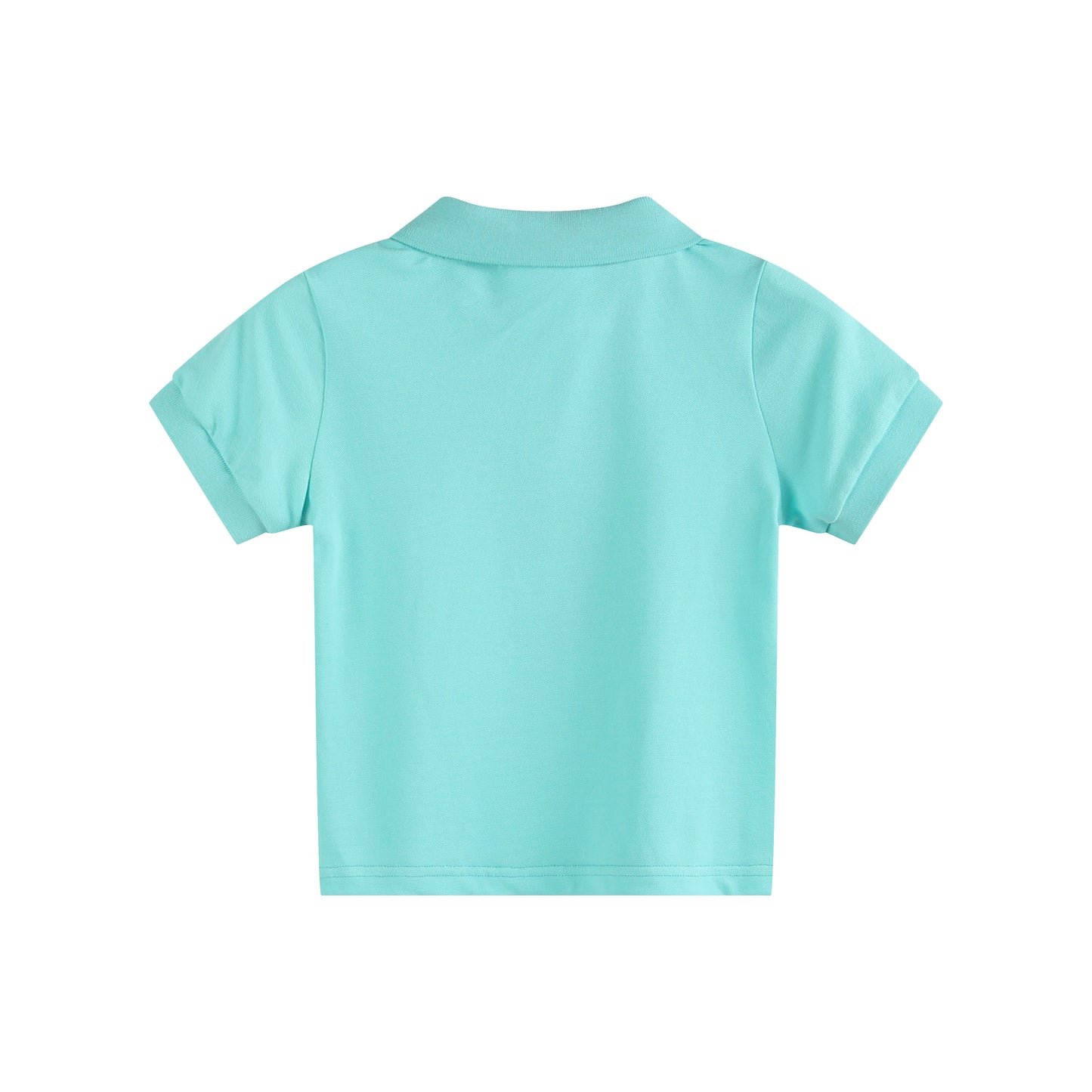 Blue Green Fish Golf Polo Shirt