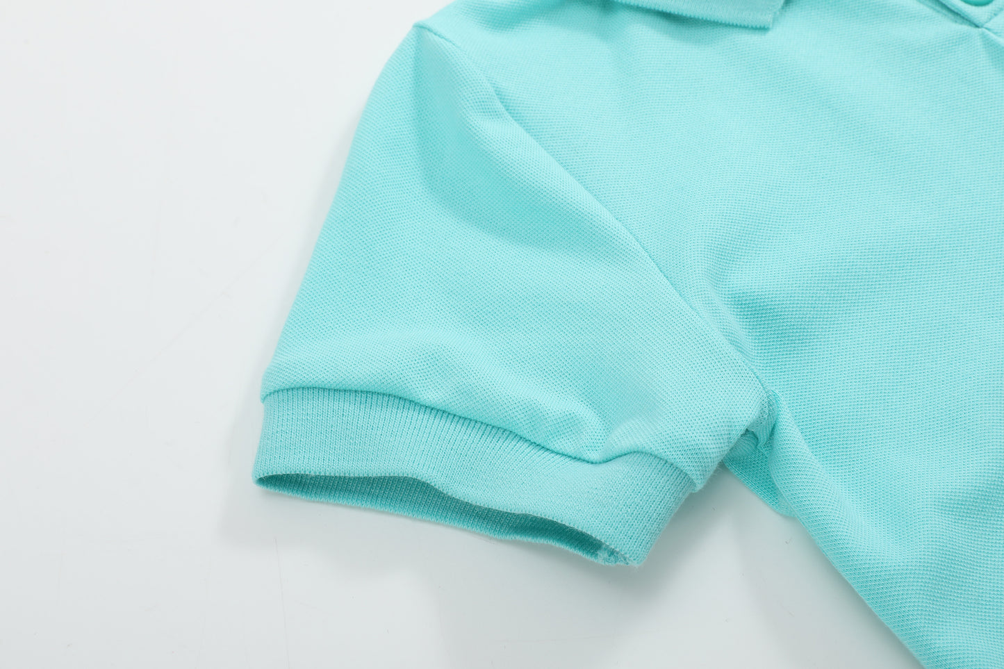 Blue Green Fish Golf Polo Shirt