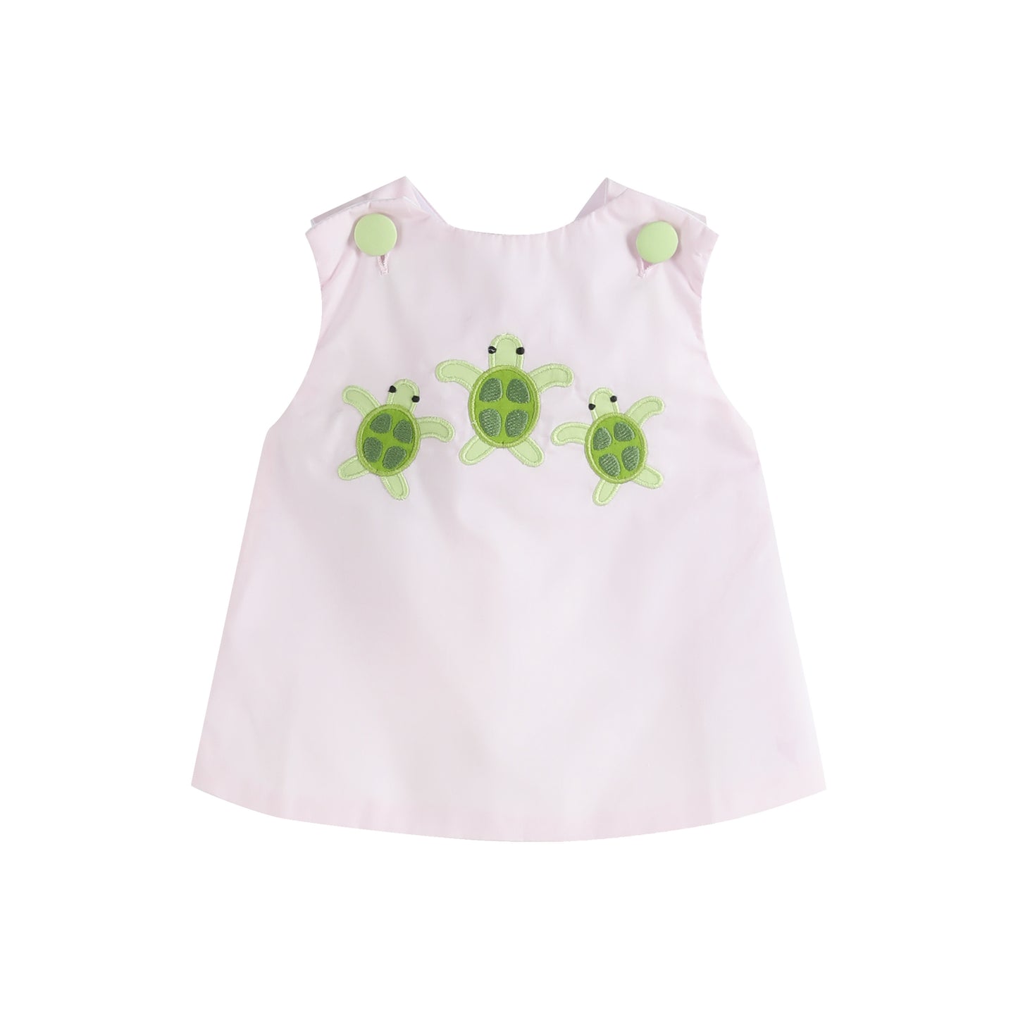 Pink Baby Turtles Crossback Top and Bloomer Set