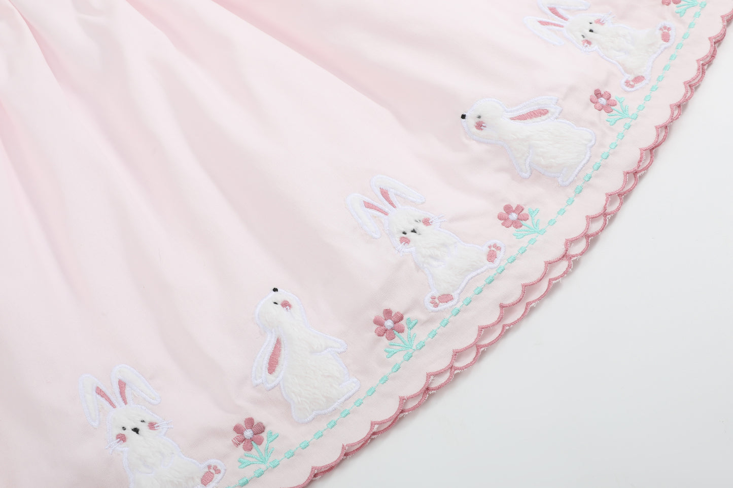 Pink Fuzzy Bunnies Dress