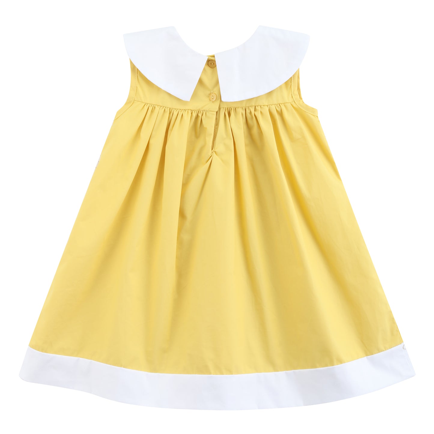 Golden Wheat Pumpkin Collared Dress