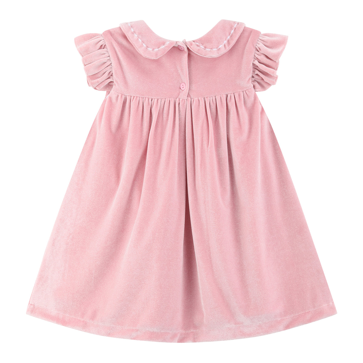 Pink Velvet Holiday Dress