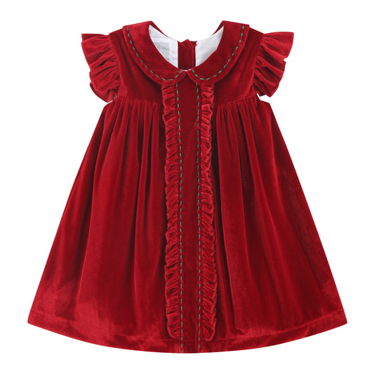 Red Velvet Holiday Dress
