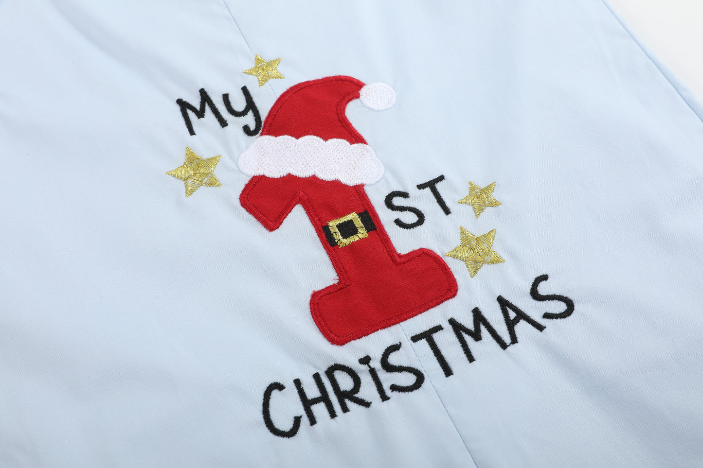 My 1st Christmas Overalls