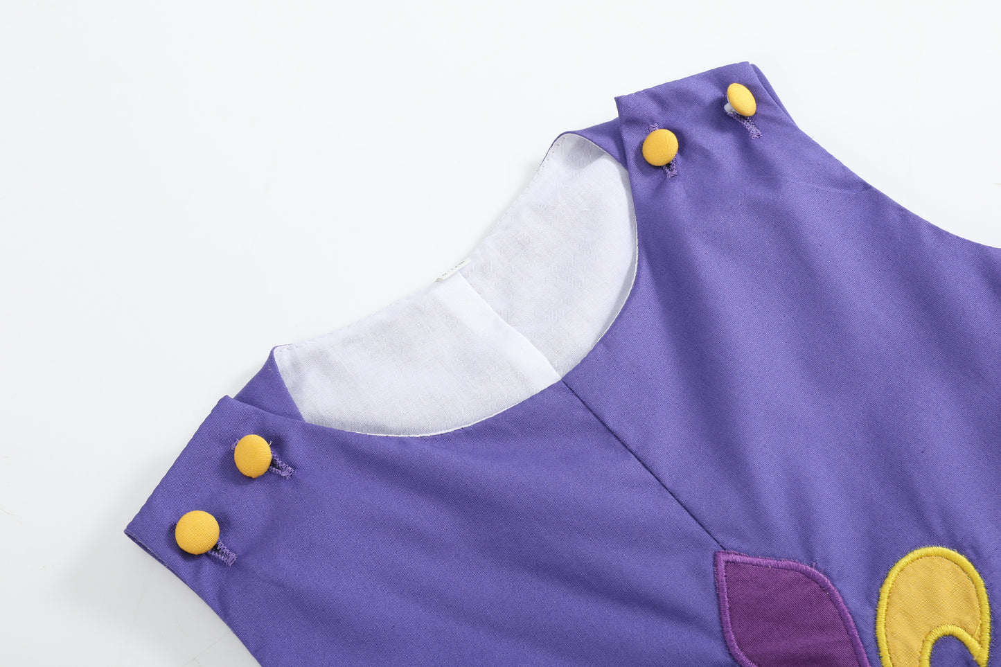 Purple Mardi Gras Shortalls