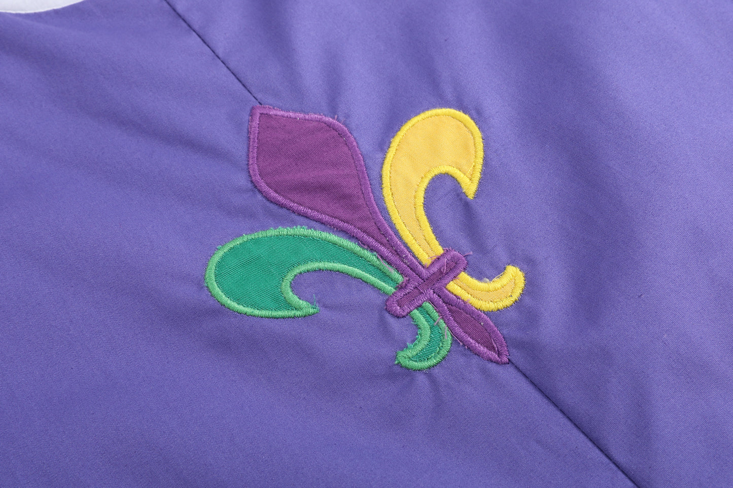Purple Mardi Gras Shortalls