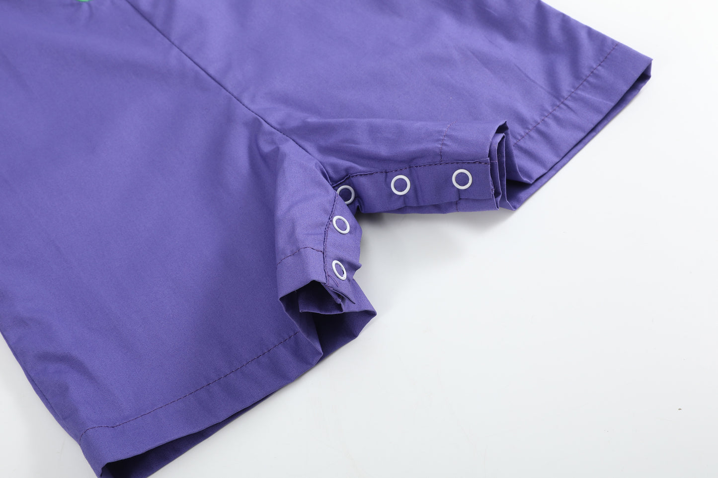 Purple Mardi Gras Shortalls
