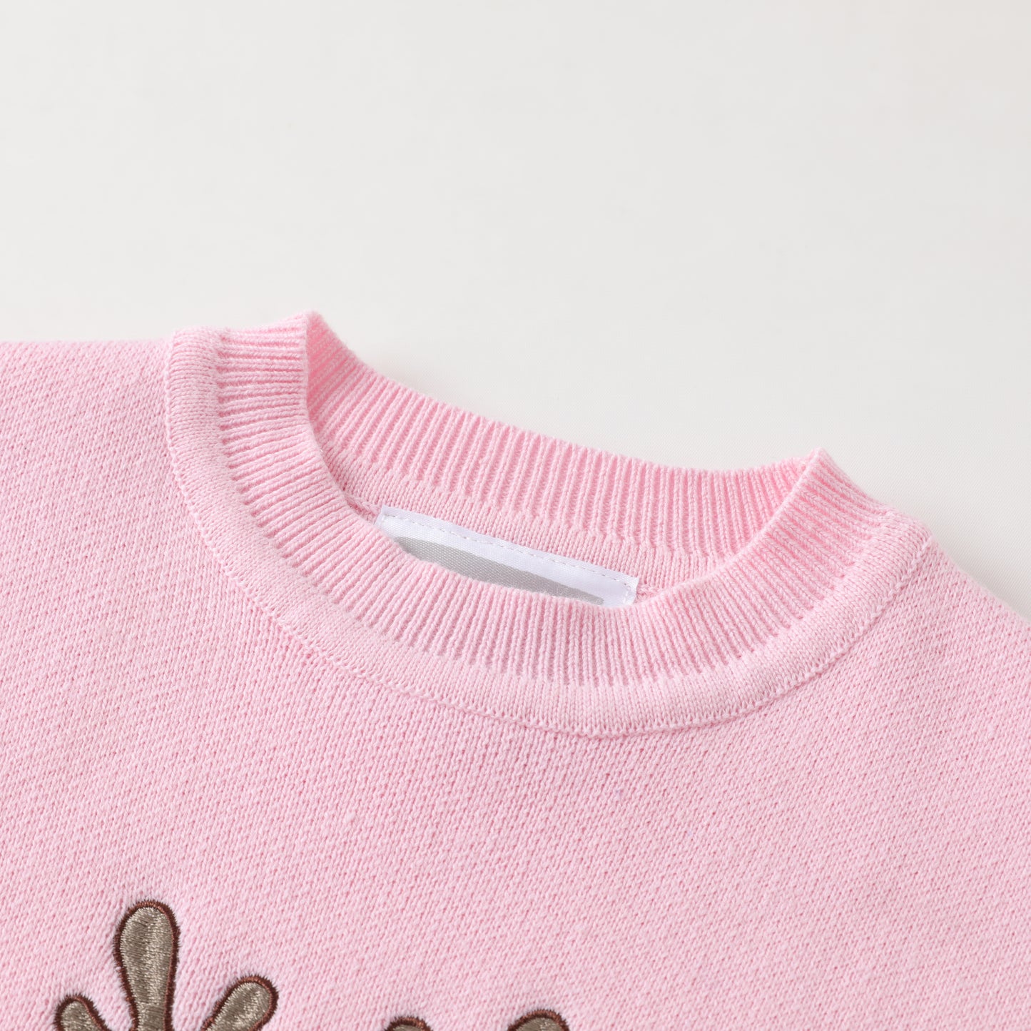 Pink Reindeer Sweater