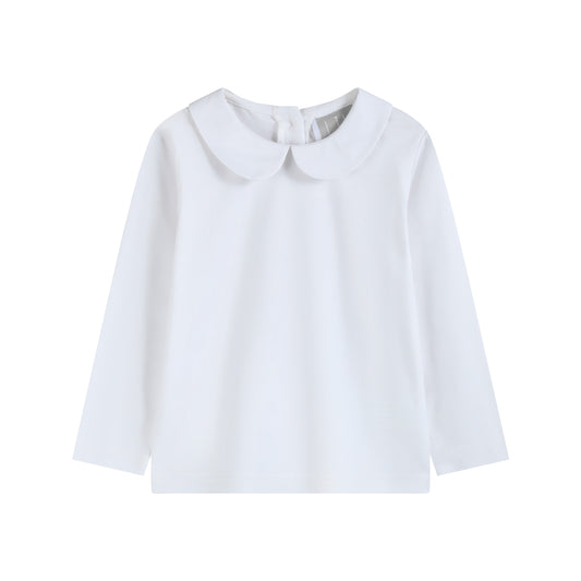 White Collared Shirt