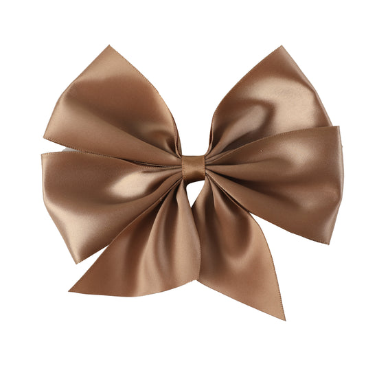 Brown Hair Bow Clip