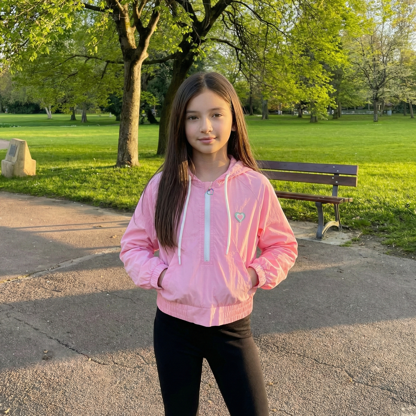 FlipZy - Pink Windbreaker Jacket